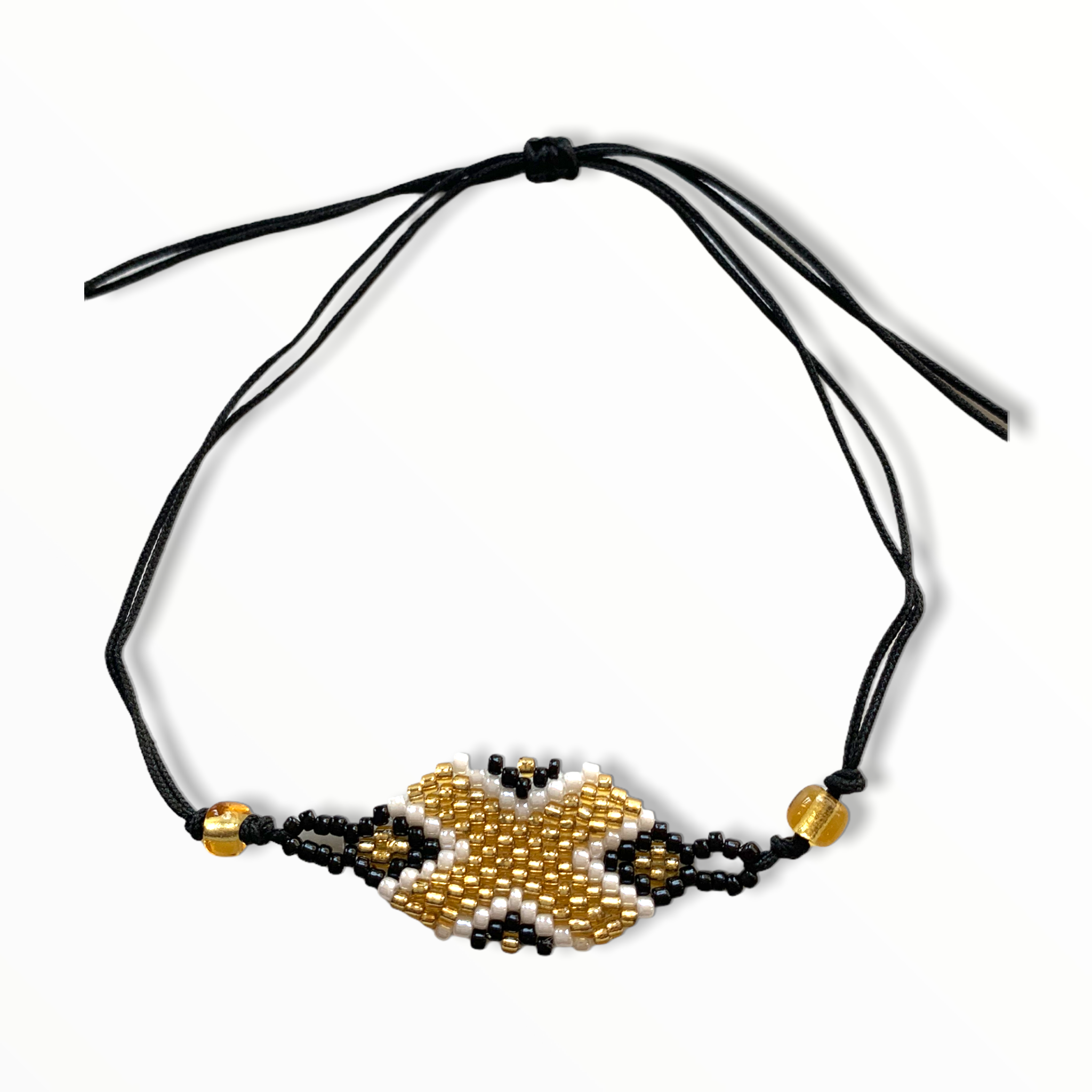 Black and Gold Thin Cord Bracelet – MCK Accessories Online Shop